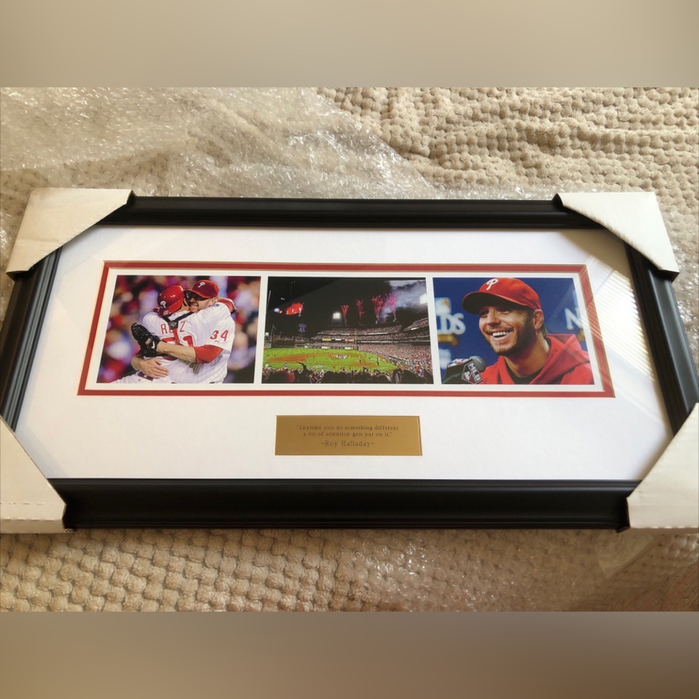 Philadelphia Phillies Roy Halladay Sports Photo Collage